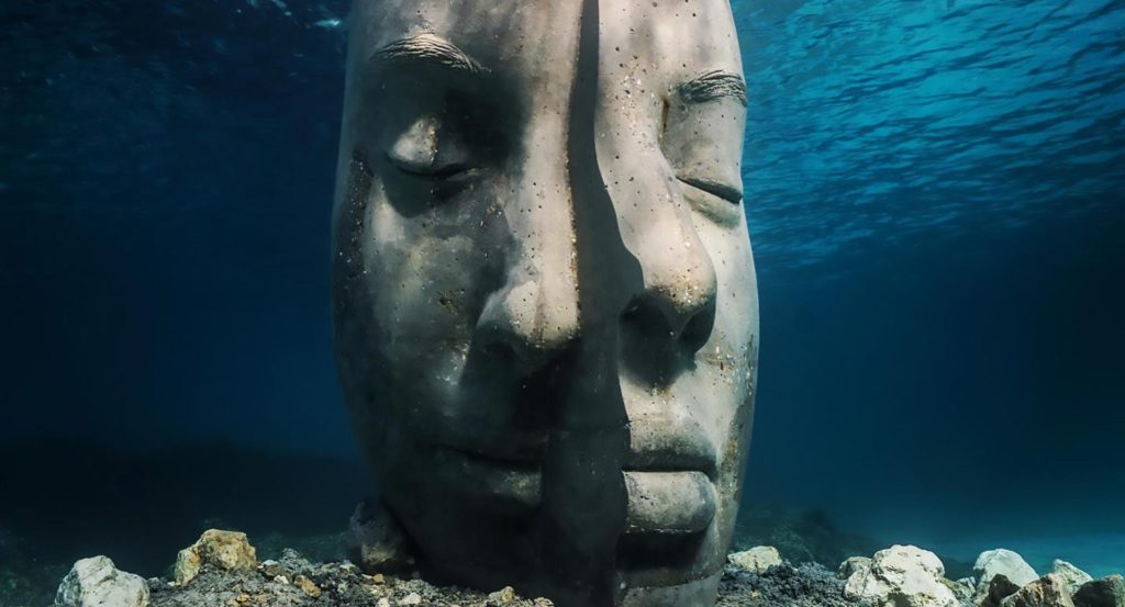 Statue du Musée sous-marin de Cannes | © Jason deCaires Taylor